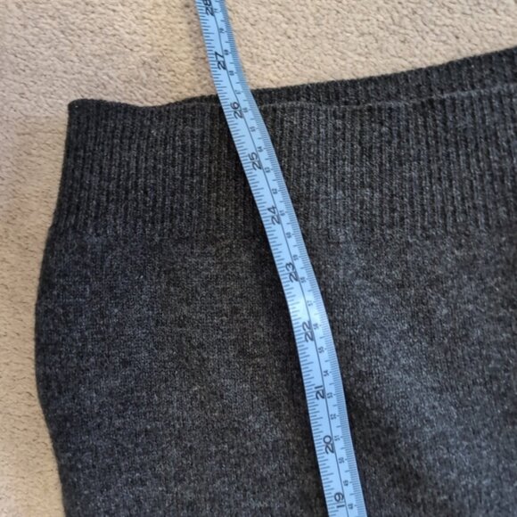 Hackett London Lambswool Preppy Old Money Half Zip Charcoal Jumper Sweater L - Picture 6 of 8